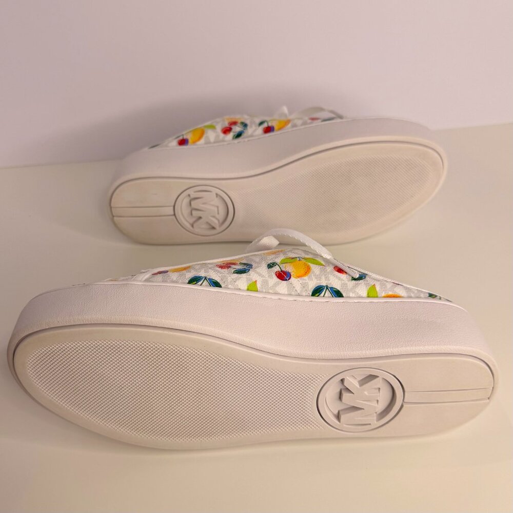 Michael‎ Kors Poppy Fruit Print Logo Slip-On Sneaker Women's 8 - Picture 8 of 9